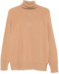 Twinset - Gerippter Rollkragenpullover - Lyst