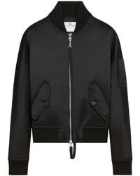 Courreges - Satijnen Bomberjack - Lyst