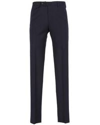 Tagliatore - Pressed-Crease Tailored Trousers - Lyst