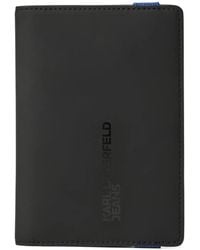 KARL LAGERFELD - Elastisches Pass-Etui Mit Logo - Lyst