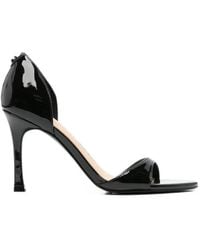 Guess - Open Toe Heeled Sandals - Lyst