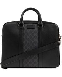 Gucci - Mittelgroße Aktentasche Mit Gg - Lyst