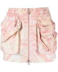 DIESEL - `O-Mirty` Mini Skirt - Lyst