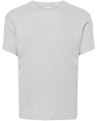 Fursac - Ribbed-Effect T-Shirt - Lyst