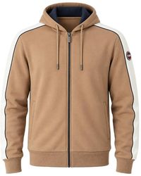 Colmar - Heritage Logo-Patch Side-Stripe Hoodie - Lyst