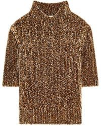 Dries Van Noten - ハイネック ショートスリーブセーター - Lyst
