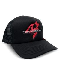 Free Refills - Romance Unconstructed Logo-Embroidered Mesh-Back Trucker Hat - Lyst