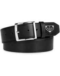 Philipp Plein - Ceinture En Cuir Triangle - Lyst