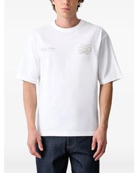 Filling Pieces - T-Shirt Boxy Bridge The Gap À Logo Imprimé Et Manches Courtes - Lyst
