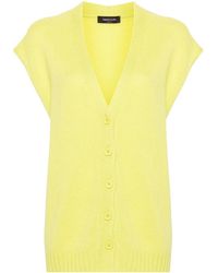 Fabiana Filippi - V-Neck Cashmere Vest - Lyst