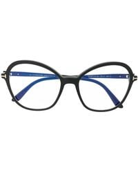 Tom Ford - Eckige Oversized-Brille - Lyst
