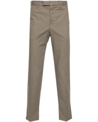 PT Torino - Pressed-crease Slim-cut Trousers - Lyst