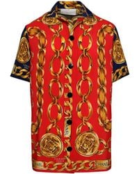 J.Logan Home - The Maison Talon Silk Shirt - Lyst