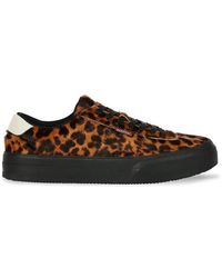 Paul Smith - Leopard-Print Sneakers - Lyst