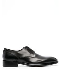 Doucal's - Polished-finish Leather Derby Shoes - Lyst