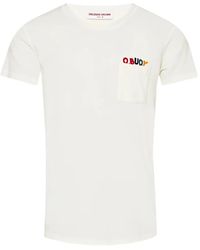Orlebar Brown - Chest-Pocket Embroidered T-Shirt - Lyst