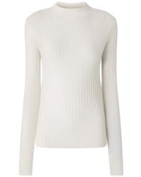 PINKO - Gerippter Strickpullover - Lyst