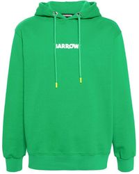 Barrow - Logo-print Cotton Hoodie - Lyst