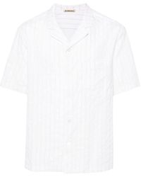 Barena - Pinstriped Cotton Shirt - Lyst