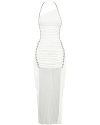 Dion Lee - Chain-link Ruched Asymmetric Dress - Lyst
