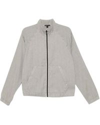 James Perse - Veste Zippée À Manches Raglan - Lyst