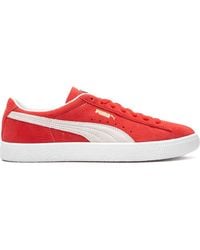 PUMA - Suede Vtg "red" Low-top Sneakers - Lyst