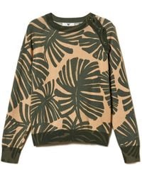 Twinset - Jumper With Jungle Print - Lyst