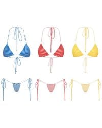 Amir Slama - Gestreepte Bikini's - Lyst