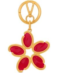 Oscar de la Renta - O Flower Charm Keyring - Lyst