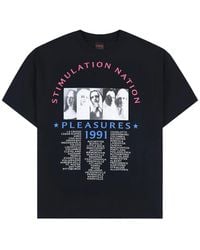 Pleasures - Stimulation Graphic-Print T-Shirt - Lyst