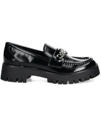 Guess - Mocassins Almer À Détail De Chaîne Et Semelle Crantée - Lyst