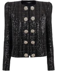 Balmain - Jackets Black - Lyst