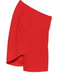 Solace London - One-Shoulder Mini Dress - Lyst