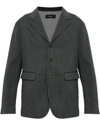 DSquared² - Blazer Osaka À Chevrons Et Revers Crantés - Lyst