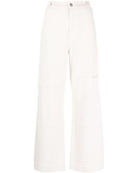 P.A.R.O.S.H. - Pantalones de talle alto con múltiples bolsillos - Lyst