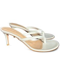 Gianvito Rossi - T-Strap Thong Sandals - Lyst