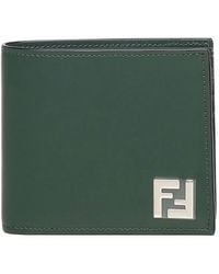 Fendi - Portefeuille Pliant À Motif Ff - Lyst
