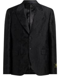 Etro - Blazer Boutonné À Fleurs En Jacquard - Lyst