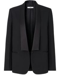 Fendi - Shawl-Lapel Wool Blazer - Lyst