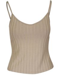 Vince - Geribbelde Tanktop - Lyst