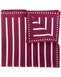 Brunello Cucinelli - Striped Pocket Square - Lyst