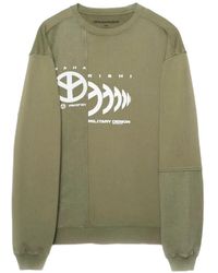 Maharishi - Pull À Logo Imprimé Et Empiècements - Lyst