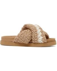 Fabiana Filippi - Twisted Stripe Sandals - Lyst
