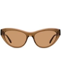 Ferragamo - 1103 Cat-Eye Zonnebril - Lyst