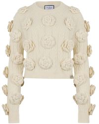 Philipp Plein - Roundneck Sweater Roses - Lyst