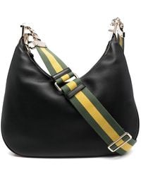 Gucci - Large Leather Attache Shoulder Bag - Lyst