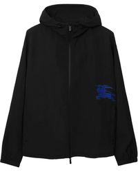Burberry - Giacca Con Applicazione Equestrian Knight - Lyst