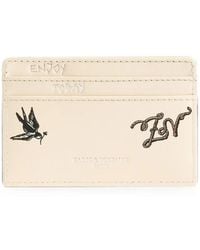 Zadig & Voltaire - Zv Pass Tattoo Card Holder - Lyst