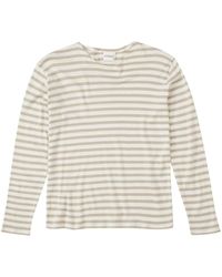 Closed - Striped Long-sleeve T-shirt - Lyst