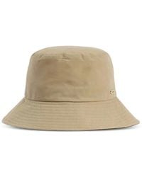 Barbour - Asker Fischerhut mit Logo-Schild - Lyst